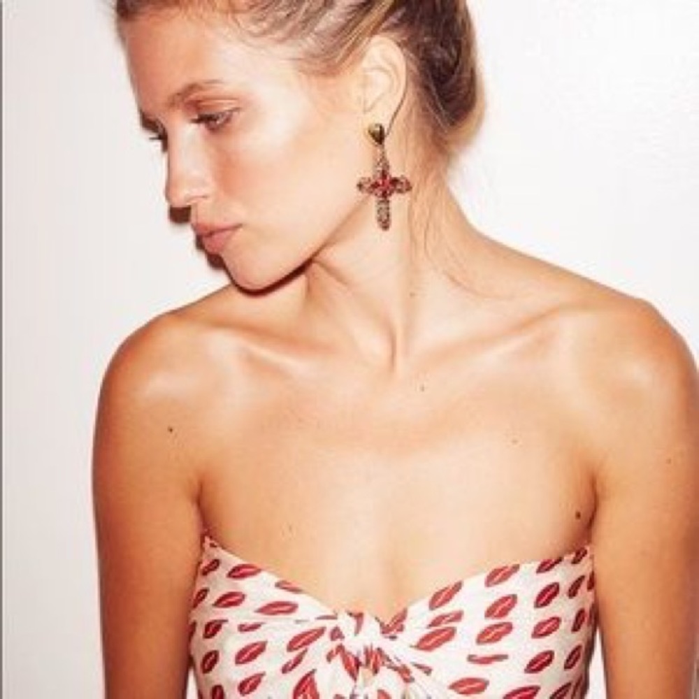 Frasier Sterling Madonna Earrings